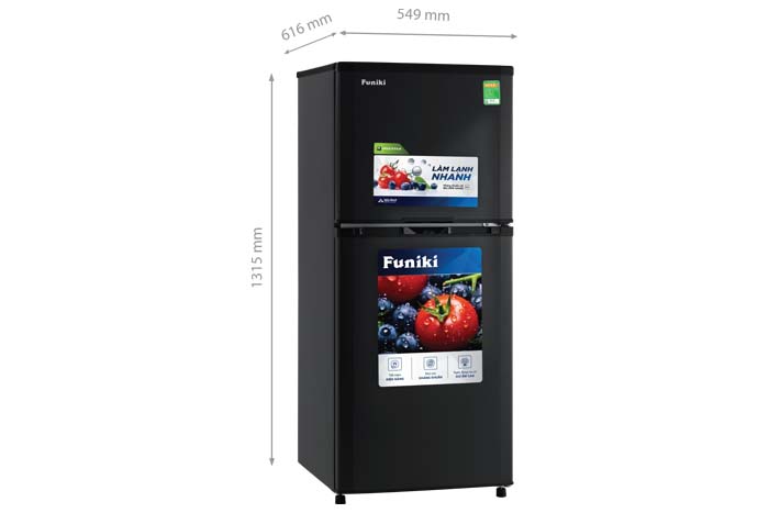 Tủ Lạnh Funiki Inverter 185 Lít HR T8185TDG